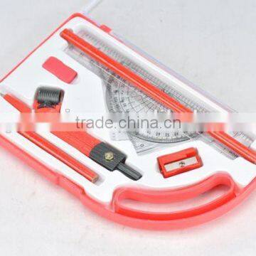 9PC STATIONERY SET in Portable Transparent Plastic Box STATIONERY photo-3