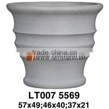 Southern Vietnam Exporter Romance Home Decor Round Tall Pottery