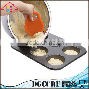 Hot Sell Non-Stick Silicone Scraper/Bowl Scraper/Silicone Spatula Kitchen Baking Tool photo-4