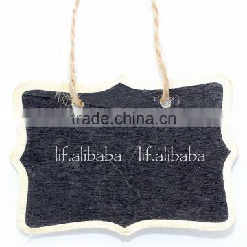 Wooden Mini Blackboard ; Two-sided Wooden Mini Chalkboard ; Double-sided Mini Message Board