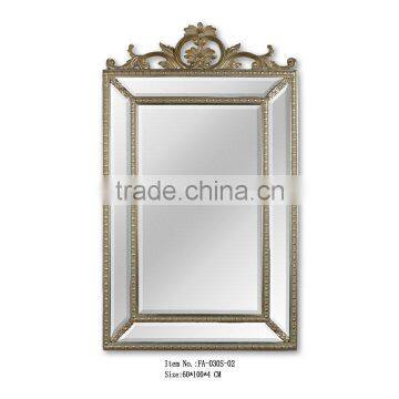 Living Room Furniture Wall Arts Wood Carving Antique Mirrors photo-4