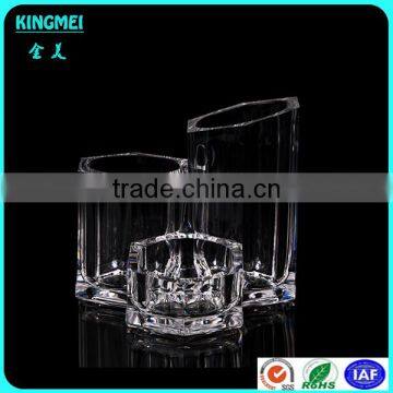 Custom Single Crystal Acrylic Pen Box Without Lid photo-5