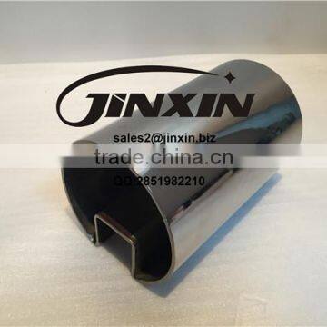 Single or Double Groove 304 316 Decorative Stainless Steel Slot Pipe and Tube(YK-9352) photo-2