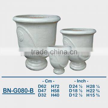 GLAZED CERAMIC OUTDOOR POT BN-G080 photo-2
