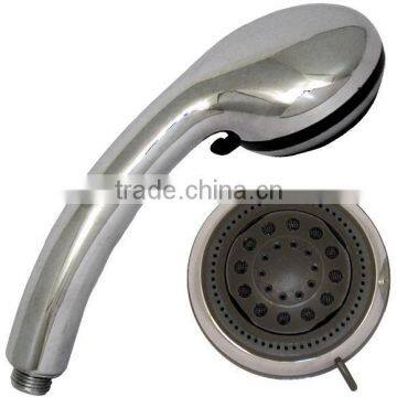 Plastic shower head, 3 jet