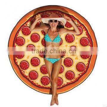 2017 Hotsell European Style Shawl and Fashion Pizza Beach Mat photo-3