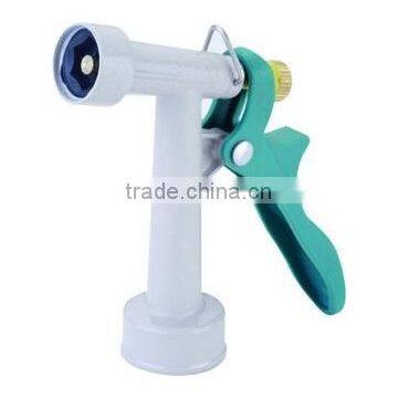 4-1/2" adjustable trigger spray nozzle with zinc body plastic handle