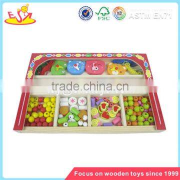 Wholesale Training Practical Ability Wooden String Beads Toy Colorful Baby Wooden String Beads Toy W11E004 photo-3