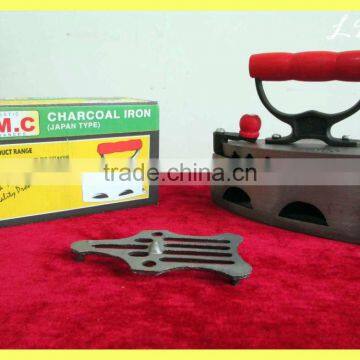 famous G.M.C. brand charcoal iron for colthes,cast iron charcoal grill