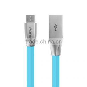 TYPE C Kirsite USB connector TPE material Charging Data Sync Cable (Blue)