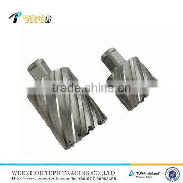 HSS core drill black annular cutter with Weldon shank