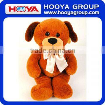 27cm Wholesale Brown Plush Dog Toy