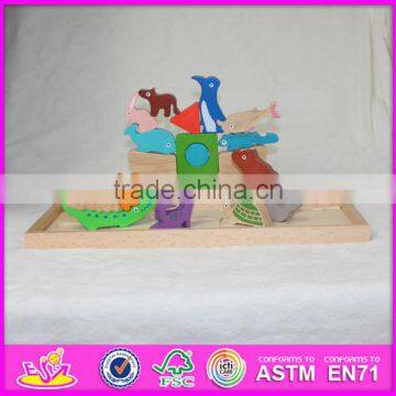 2016 Educational wooden animal children toy puzzle W14A158