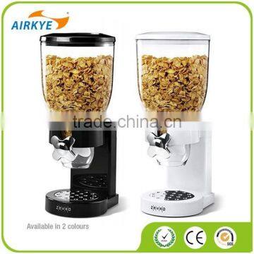 Double Dry Food Dispenser Kitchen Storage Container Cereal Snack photo-4