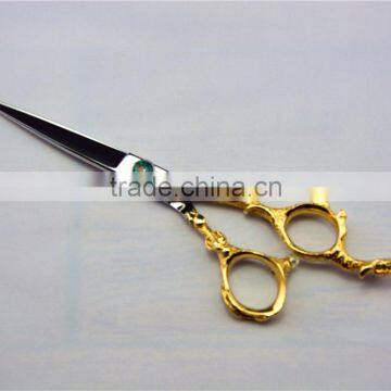 2015 New YF0470Japanese steel zodiac Cow hair scissor