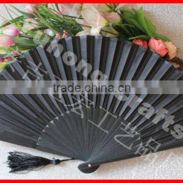 Chinese Style Bamboo Cloth Fan Wholesale photo-3