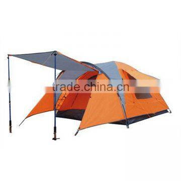 outdoor camping double layer 3-4 person family water proof tent