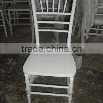 white chiavari chair wooden tiffany chair banquet chair with cushion