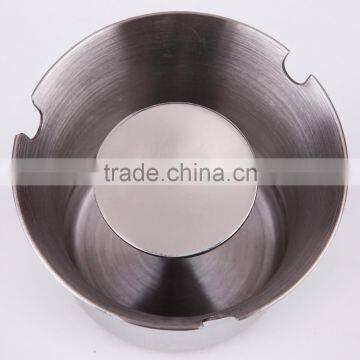 Wholesale Cheap Tobacco Cigarette Custom Logo Made Metal Portable Pocket Cigar Ashtray photo-3