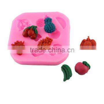 3D Liquid Silicone Rubber Mold Cake Mold DIY Baking Fondant Cake Fruit Shape Tool 1688 Agent photo-2