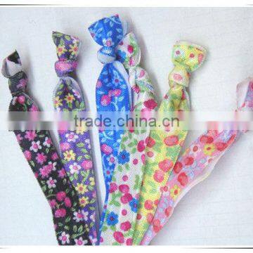 New style flower print hair holder body accessories