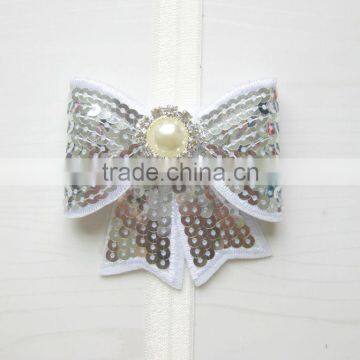 Sequin Bow Flower Clip for Kids Hair Accessories photo-2