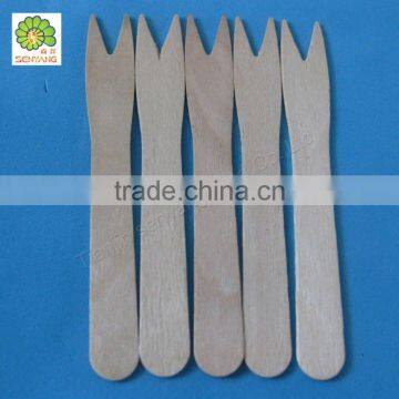 dessert wooden forks