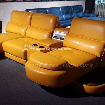 China Leisure Italy Leather Sofa Divan Furniture