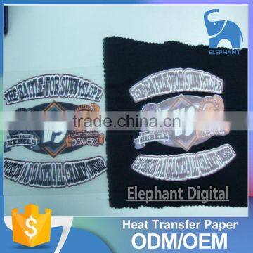 wholesale good quality dark and light inkjet eco solvent heat transfer printing paper roll /a3 price for t-shirt