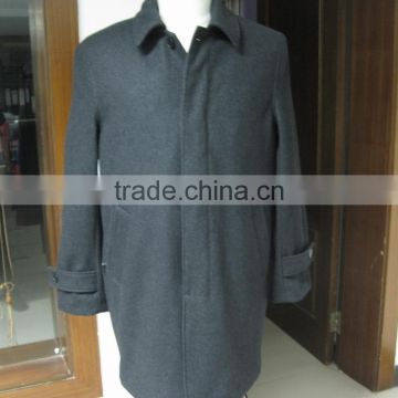 Men coat /blazer with 2 zipper pockets and lapel collar