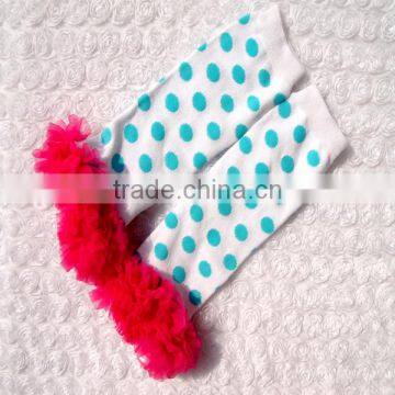 2016New Design Cotton Baby Toddler Leggings Baby Legwarmers With Ruffle Lace Leggings photo-2