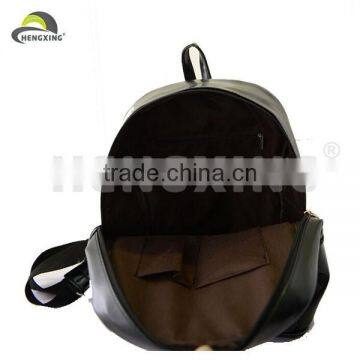 Outdoor Funny Pattern Leather Backpacks photo-5
