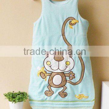 baby clothing cotton embroider sleeping bag