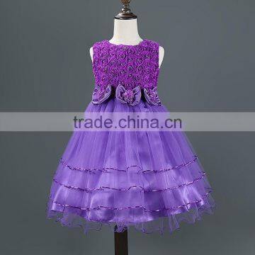 2016 Children Girl Wedding Dress Baby Frock Design Pictures photo-4