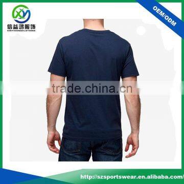 High Quality Custom V Neck 95% Cotton 5% Elastane t Shirt With Your Own Logo Printing Shirts for Men photo-2