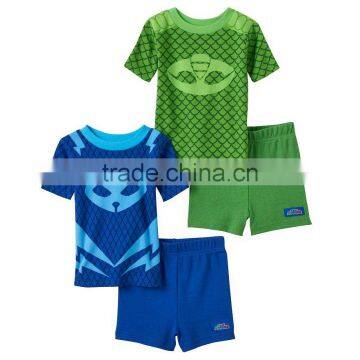 2017 Wholesale Children's Summer Baby Boy Camo Clothing Set Kids t Shirt Clothes Cotton Shorts and Socks Set photo-5