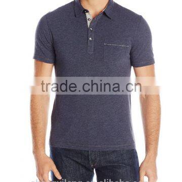 Mens Short Sleeve Blank Loose Dri Fit Polo Shirts LT5889 photo-2