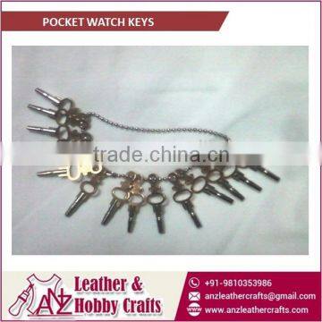 Durable Quality and High Grade Pocket Watch Keys for Factory use