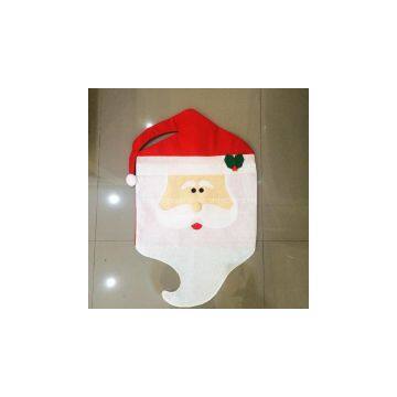 Nonwoven Santa lady chair covers, Christmas decorations, Christmas Decorations Home