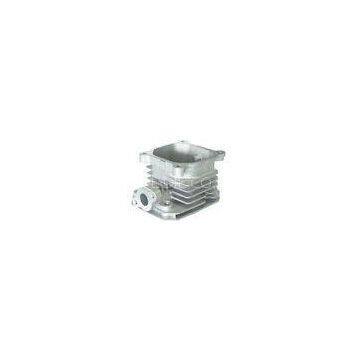 Silver Oil Tank Aluminum Alloy Die Casting Services With Sand Blast