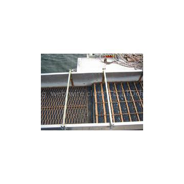 Expanded metal  for ship platform