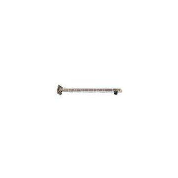 Wall Extend Mounted Polish Bronze Rain Shower Arm , Straight Shower Head Arms