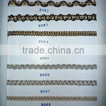 Super Quality Cheapest Gold Metallic Braided Thread Cord photo-5