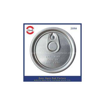 209# aluminum eoe easy open end