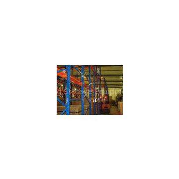 Selective Very Narrow Aisle Pallet Racking 3 - 10 Layer For Warehouse