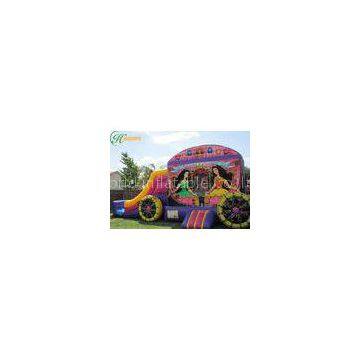 Safty Princess Theme Commercial Inflatable Bouncy Slide with Anti-UV