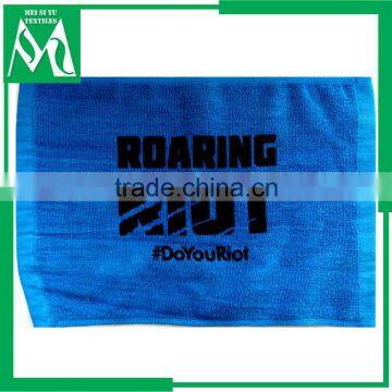 printed rally towel custom sports towel with brand logo