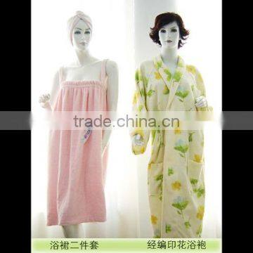 Cotton Towel Bathrobe
