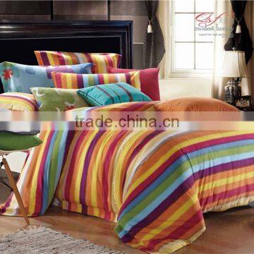 300T 100% Egyptian Cotton Duvet Cover Bed Cover Flat Sheet Pillow Case photo-3
