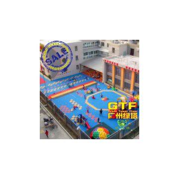 Kids Playground Flooring PP Sports Tiles